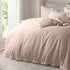 Tilly 100% Cotton Ruffle Duvet Cover Set Blush Pink - Single